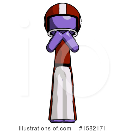 Royalty-Free (RF) Purple Design Mascot Clipart Illustration by Leo Blanchette - Stock Sample #1582171