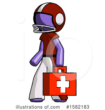 Royalty-Free (RF) Purple Design Mascot Clipart Illustration by Leo Blanchette - Stock Sample #1582183