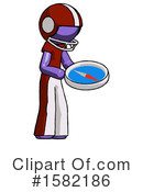 Purple Design Mascot Clipart #1582186 by Leo Blanchette