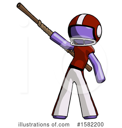 Royalty-Free (RF) Purple Design Mascot Clipart Illustration by Leo Blanchette - Stock Sample #1582200