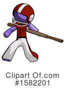 Purple Design Mascot Clipart #1582201 by Leo Blanchette