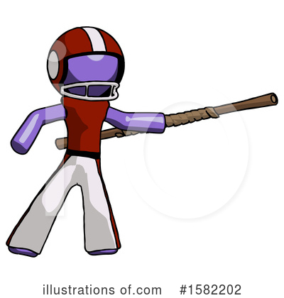 Royalty-Free (RF) Purple Design Mascot Clipart Illustration by Leo Blanchette - Stock Sample #1582202