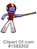 Purple Design Mascot Clipart #1582202 by Leo Blanchette