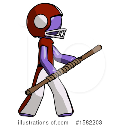 Royalty-Free (RF) Purple Design Mascot Clipart Illustration by Leo Blanchette - Stock Sample #1582203