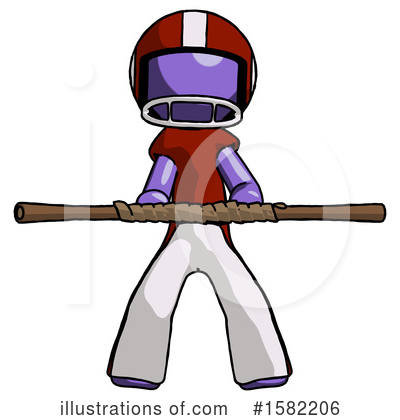Royalty-Free (RF) Purple Design Mascot Clipart Illustration by Leo Blanchette - Stock Sample #1582206
