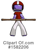 Purple Design Mascot Clipart #1582206 by Leo Blanchette
