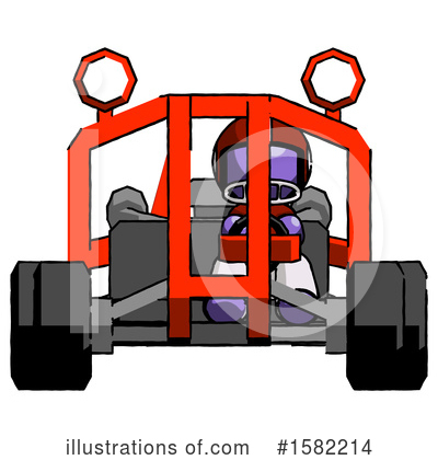 Royalty-Free (RF) Purple Design Mascot Clipart Illustration by Leo Blanchette - Stock Sample #1582214