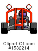Purple Design Mascot Clipart #1582214 by Leo Blanchette