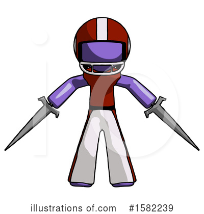 Royalty-Free (RF) Purple Design Mascot Clipart Illustration by Leo Blanchette - Stock Sample #1582239