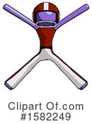 Purple Design Mascot Clipart #1582249 by Leo Blanchette