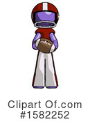 Purple Design Mascot Clipart #1582252 by Leo Blanchette