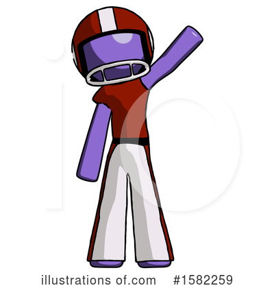 Royalty-Free (RF) Purple Design Mascot Clipart Illustration by Leo Blanchette - Stock Sample #1582259