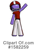 Purple Design Mascot Clipart #1582259 by Leo Blanchette