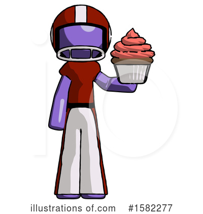Royalty-Free (RF) Purple Design Mascot Clipart Illustration by Leo Blanchette - Stock Sample #1582277