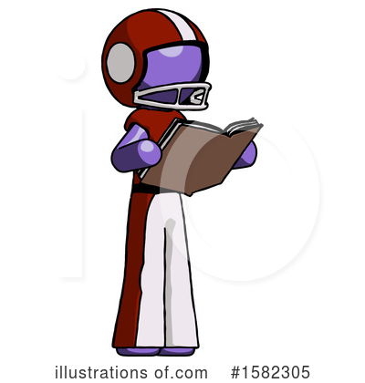 Royalty-Free (RF) Purple Design Mascot Clipart Illustration by Leo Blanchette - Stock Sample #1582305