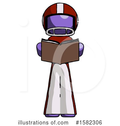 Royalty-Free (RF) Purple Design Mascot Clipart Illustration by Leo Blanchette - Stock Sample #1582306