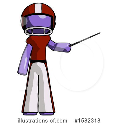 Royalty-Free (RF) Purple Design Mascot Clipart Illustration by Leo Blanchette - Stock Sample #1582318