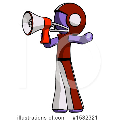 Royalty-Free (RF) Purple Design Mascot Clipart Illustration by Leo Blanchette - Stock Sample #1582321