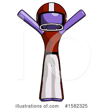 Royalty-Free (RF) Purple Design Mascot Clipart Illustration by Leo Blanchette - Stock Sample #1582325