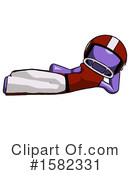 Purple Design Mascot Clipart #1582331 by Leo Blanchette