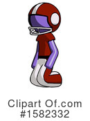 Purple Design Mascot Clipart #1582332 by Leo Blanchette