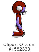 Purple Design Mascot Clipart #1582333 by Leo Blanchette