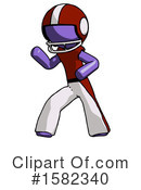 Purple Design Mascot Clipart #1582340 by Leo Blanchette