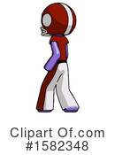 Purple Design Mascot Clipart #1582348 by Leo Blanchette