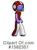 Purple Design Mascot Clipart #1582351 by Leo Blanchette