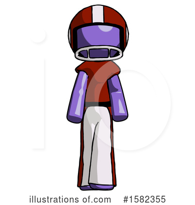 Royalty-Free (RF) Purple Design Mascot Clipart Illustration by Leo Blanchette - Stock Sample #1582355