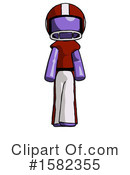 Purple Design Mascot Clipart #1582355 by Leo Blanchette