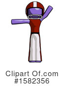 Purple Design Mascot Clipart #1582356 by Leo Blanchette
