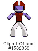 Purple Design Mascot Clipart #1582358 by Leo Blanchette
