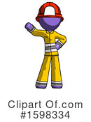Purple Design Mascot Clipart #1598334 by Leo Blanchette