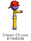 Purple Design Mascot Clipart #1598338 by Leo Blanchette