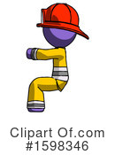 Purple Design Mascot Clipart #1598346 by Leo Blanchette