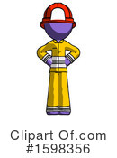 Purple Design Mascot Clipart #1598356 by Leo Blanchette