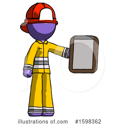 Royalty-Free (RF) Purple Design Mascot Clipart Illustration by Leo Blanchette - Stock Sample #1598362