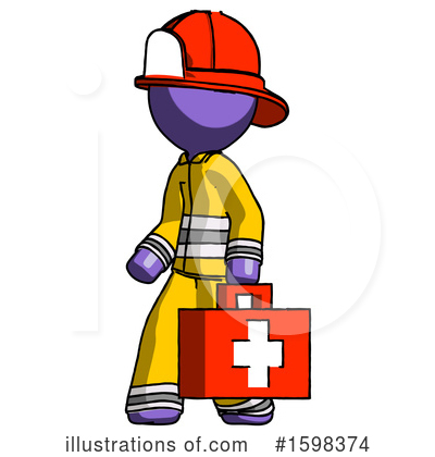 Royalty-Free (RF) Purple Design Mascot Clipart Illustration by Leo Blanchette - Stock Sample #1598374