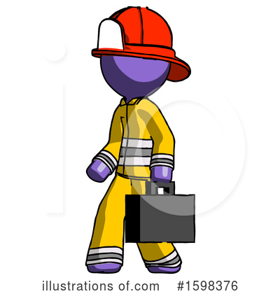 Royalty-Free (RF) Purple Design Mascot Clipart Illustration by Leo Blanchette - Stock Sample #1598376