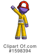 Purple Design Mascot Clipart #1598394 by Leo Blanchette