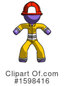 Purple Design Mascot Clipart #1598416 by Leo Blanchette