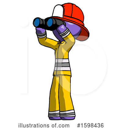 Royalty-Free (RF) Purple Design Mascot Clipart Illustration by Leo Blanchette - Stock Sample #1598436