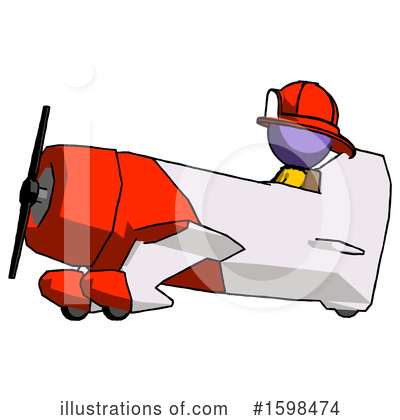 Royalty-Free (RF) Purple Design Mascot Clipart Illustration by Leo Blanchette - Stock Sample #1598474