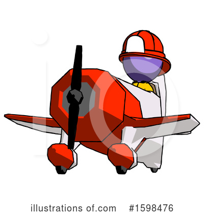 Royalty-Free (RF) Purple Design Mascot Clipart Illustration by Leo Blanchette - Stock Sample #1598476