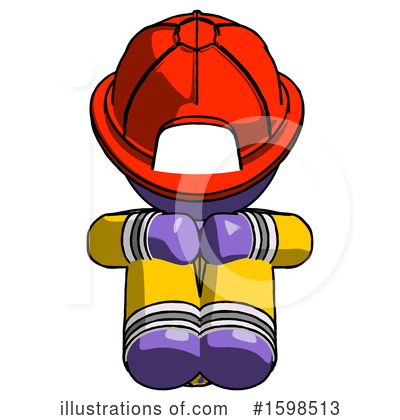Royalty-Free (RF) Purple Design Mascot Clipart Illustration by Leo Blanchette - Stock Sample #1598513