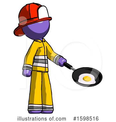 Royalty-Free (RF) Purple Design Mascot Clipart Illustration by Leo Blanchette - Stock Sample #1598516