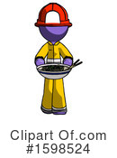 Purple Design Mascot Clipart #1598524 by Leo Blanchette