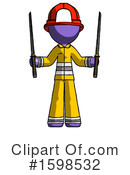 Purple Design Mascot Clipart #1598532 by Leo Blanchette