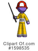 Purple Design Mascot Clipart #1598535 by Leo Blanchette
